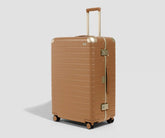 The Aluminum Edge Large in Cognac Brown