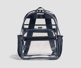 Clear Daily Backpack in Clear/Navy Blue