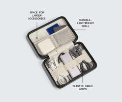 Mini Tech Case in Jet Black