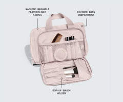 Featherlight Daily Cosmetic Case in Blush Pink