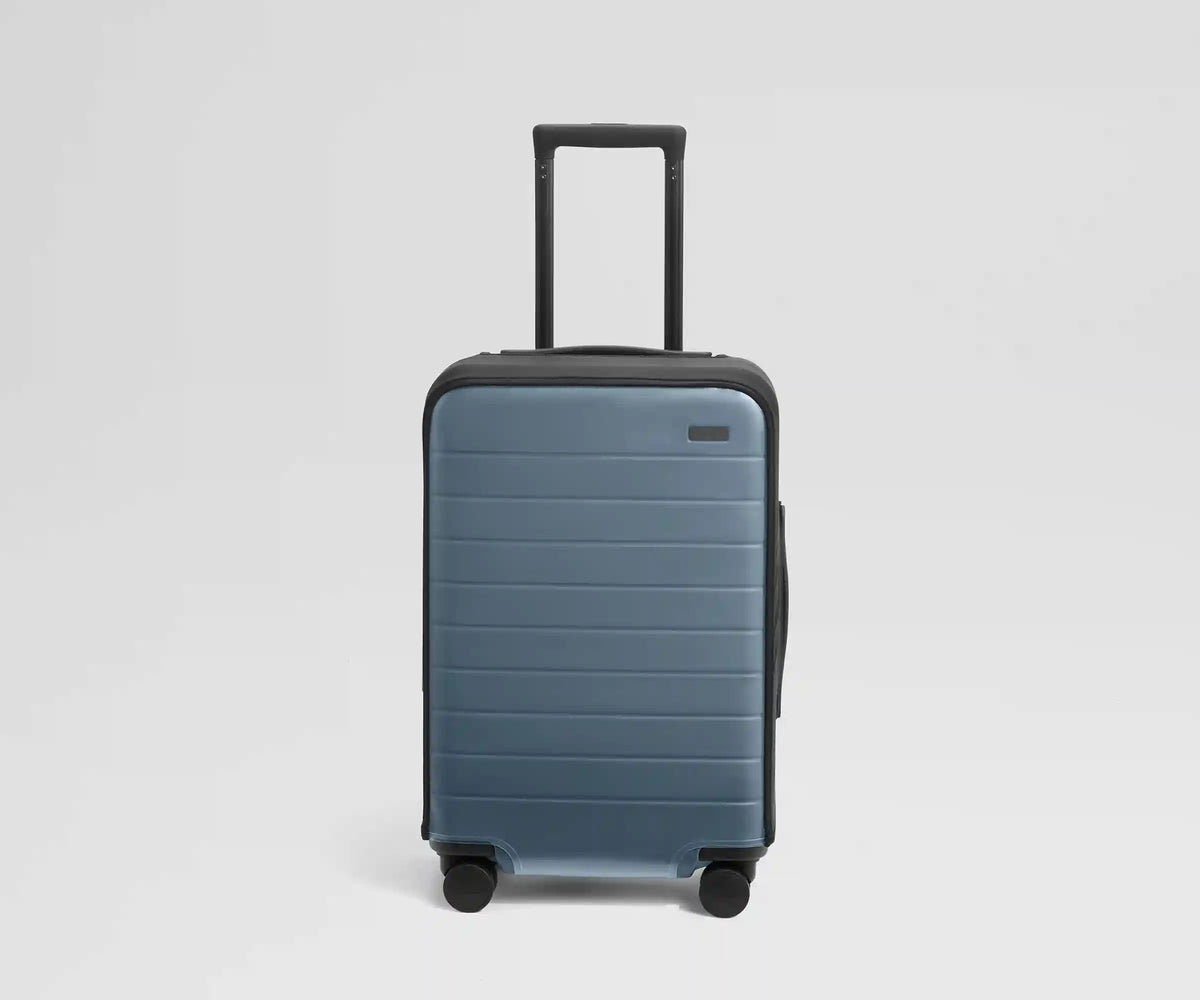 Clear Luggage Cover in The Carry-On