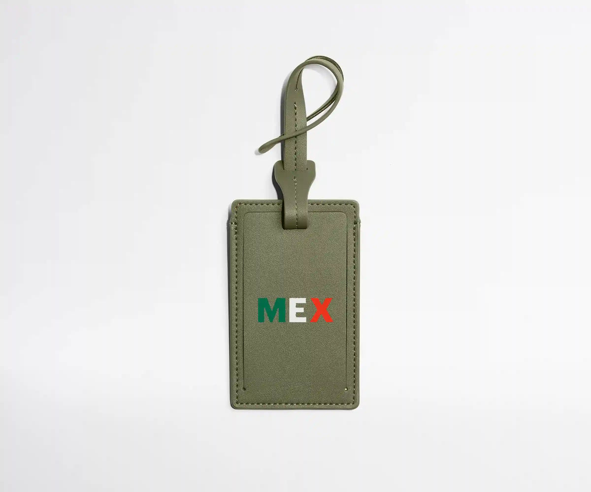 Match Day Luggage Tag in Mexico