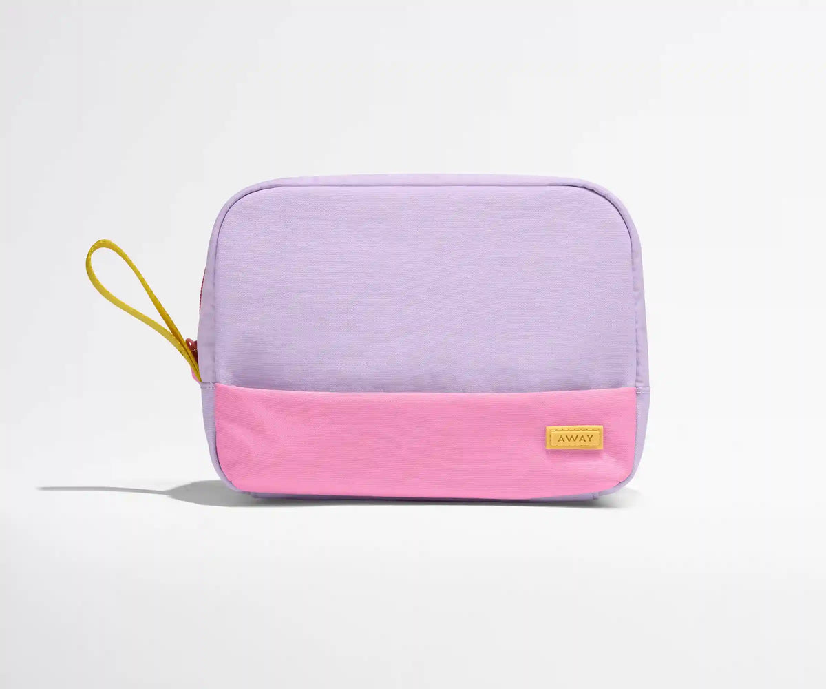 Kids Toiletry Bag in Butterfly Purple