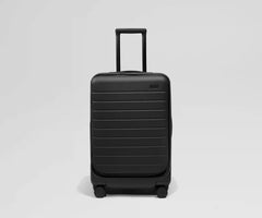 Topside Bigger Carry-On in Jet Black